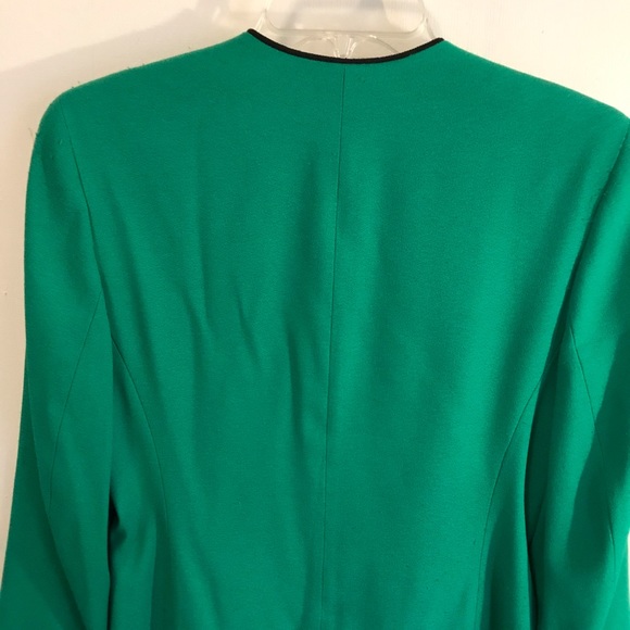 Vintage Pendleton Green Blazer Petite 4 - Picture 3 of 4